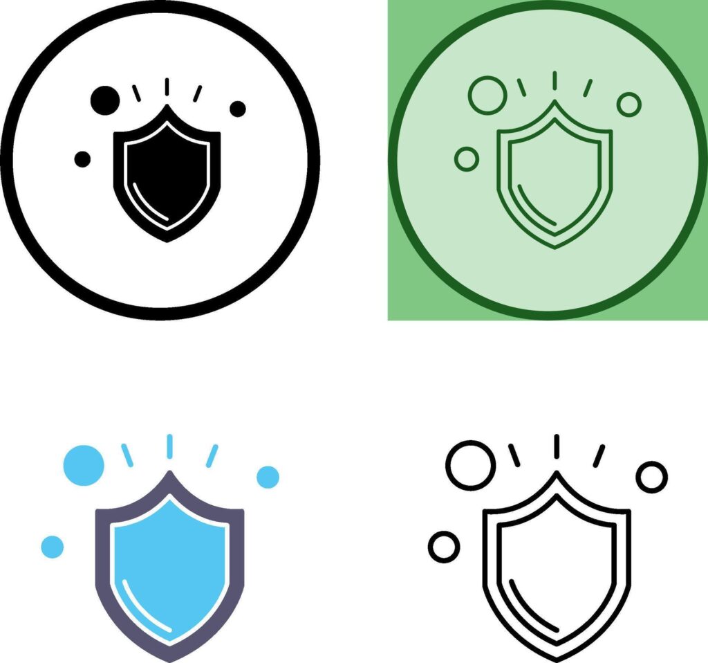 Shield Icon Design Stock Free