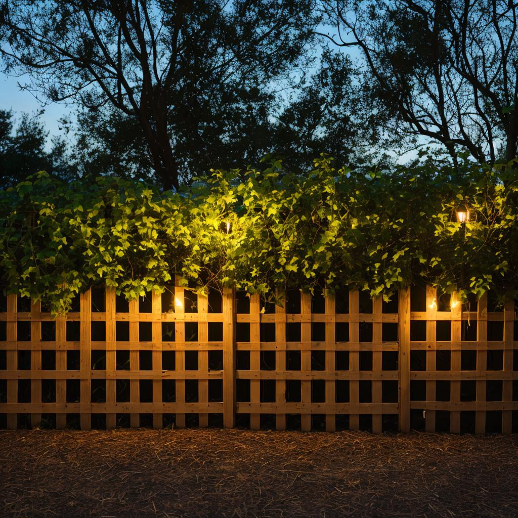 Aa light wood fence by @ai_generated