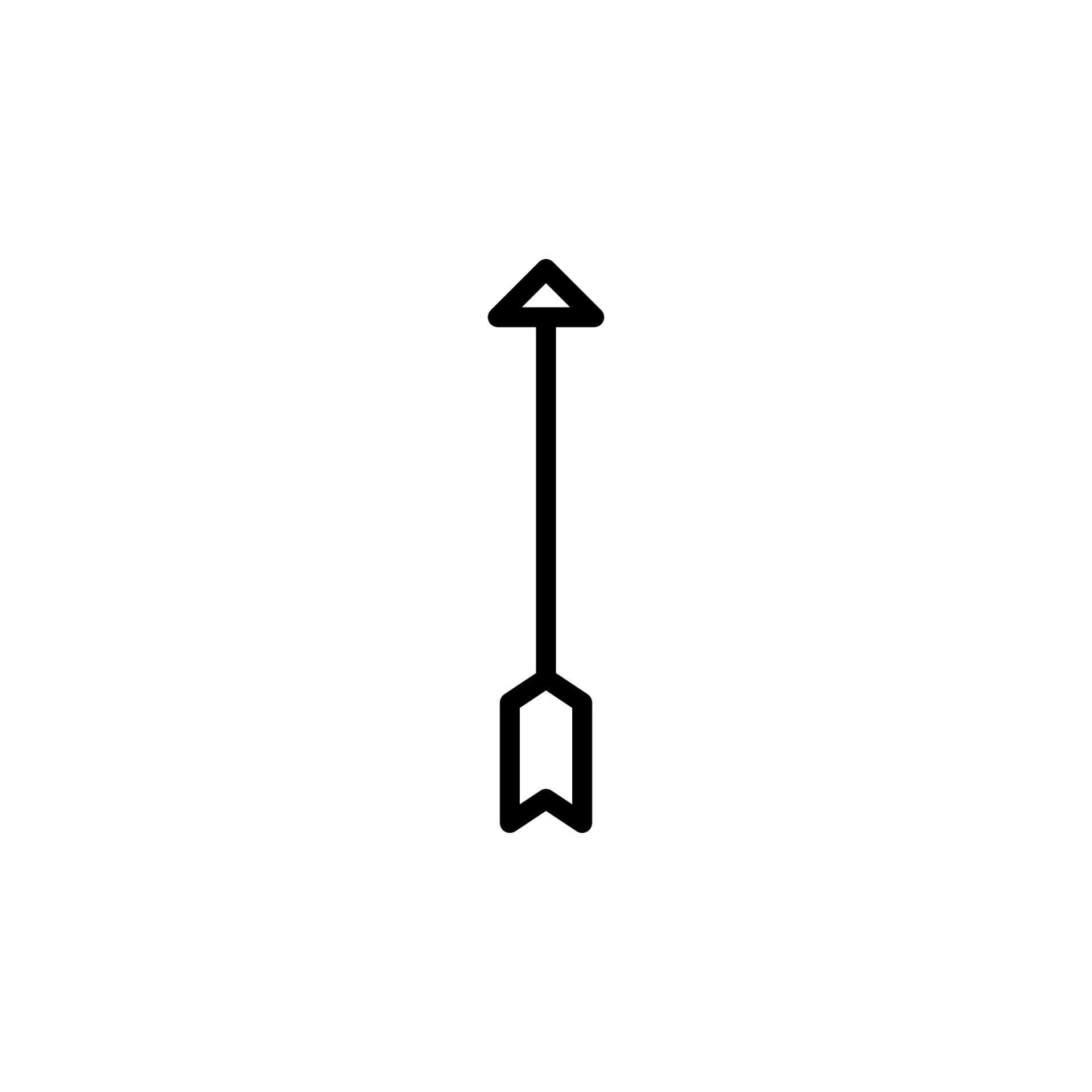 Arrow icon with outline style Stock Free