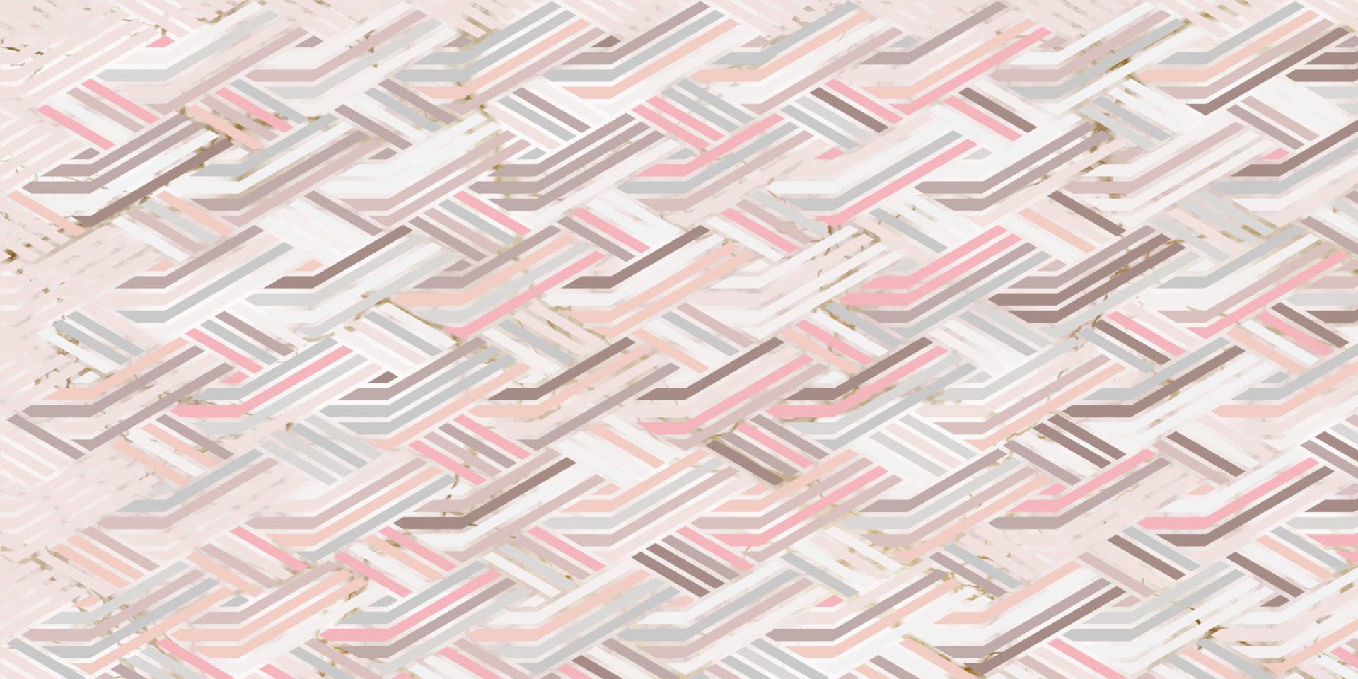 Geometric pattern pink background with stripes linear wave Free Vector