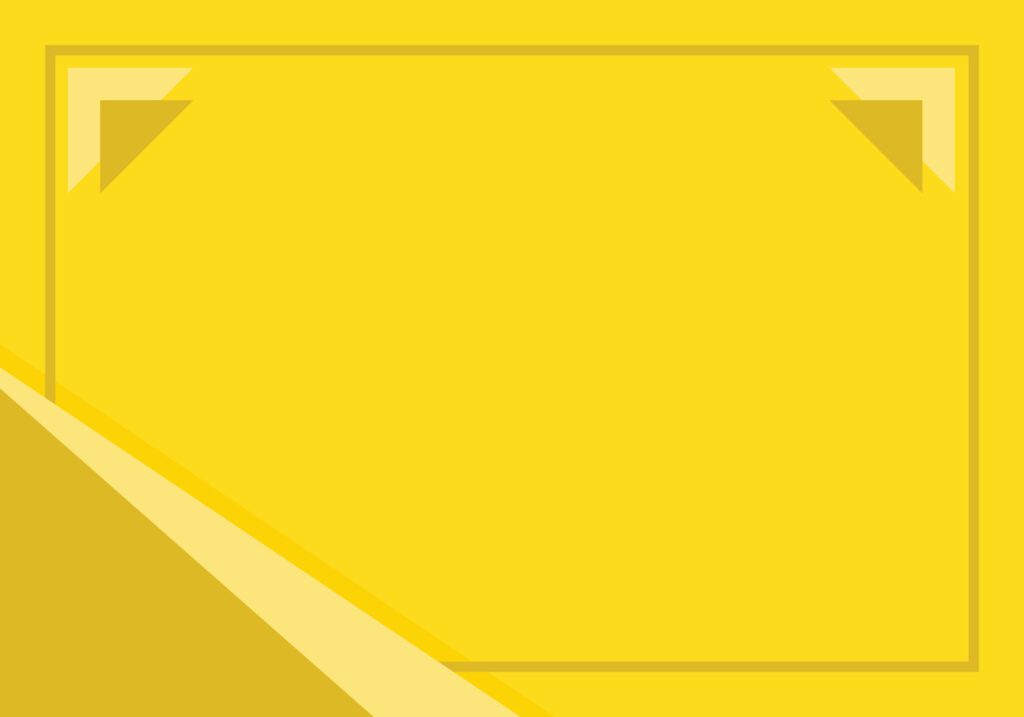 yellow background with lines and frame Free Vector