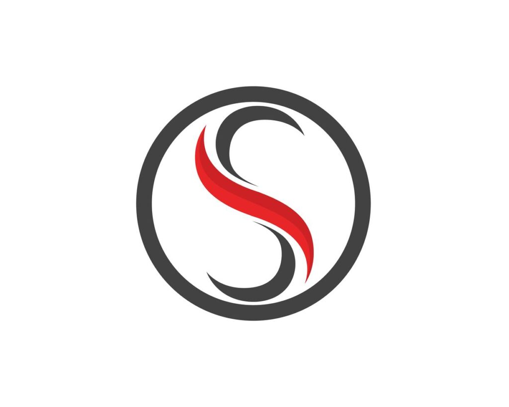 S letter logo Stock Free