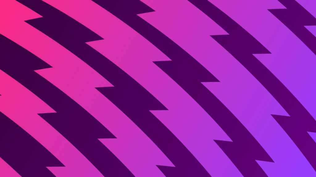 Zigzag Purple Background. EPL Premier League thumbnail video print web background. Free Vector