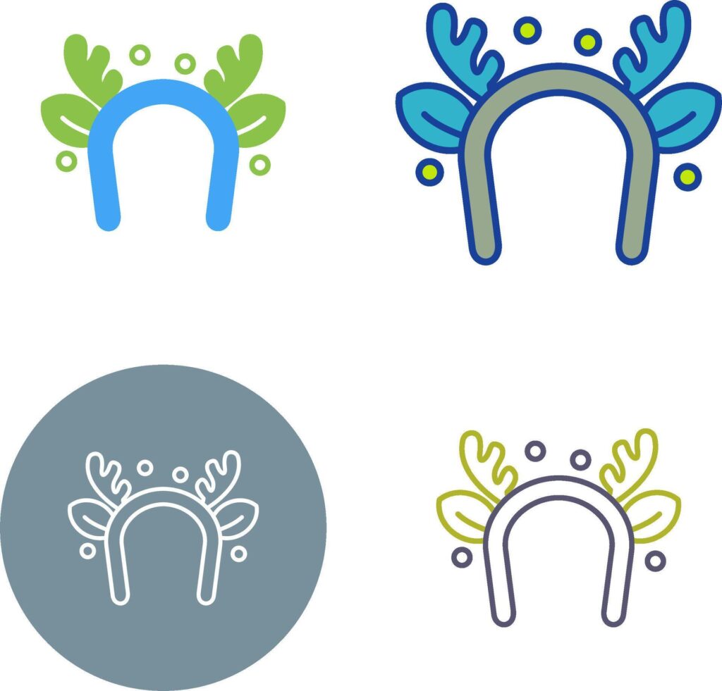 Headband Icon Design Stock Free