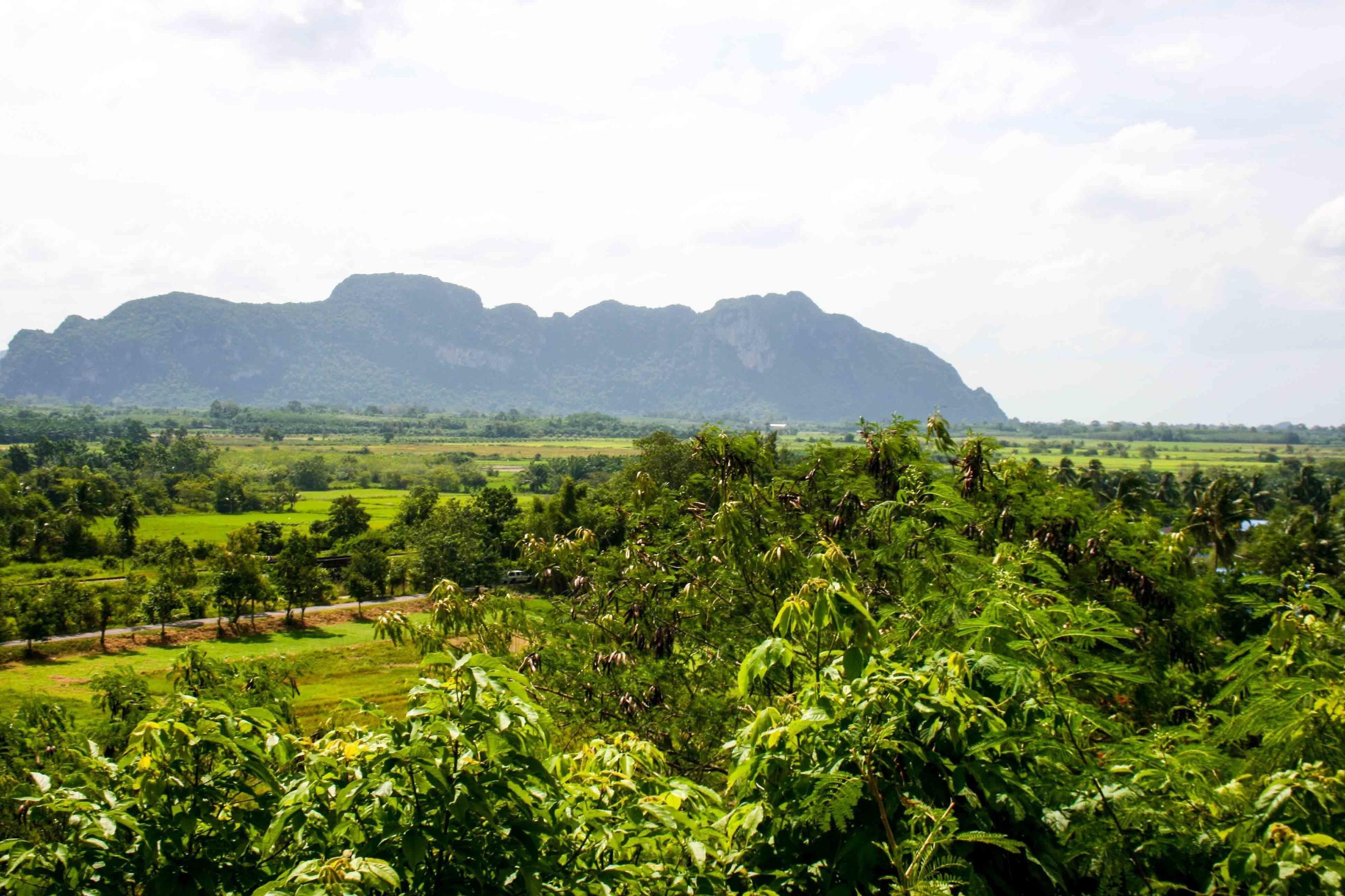 beautiful mountain nature in south Thailand Stock Free