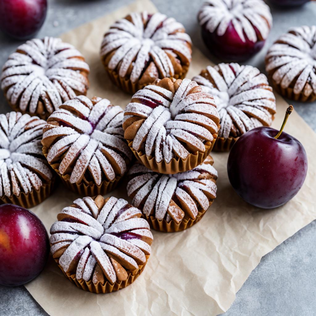 Plums sconser crinkle crinkle by @ai_generated