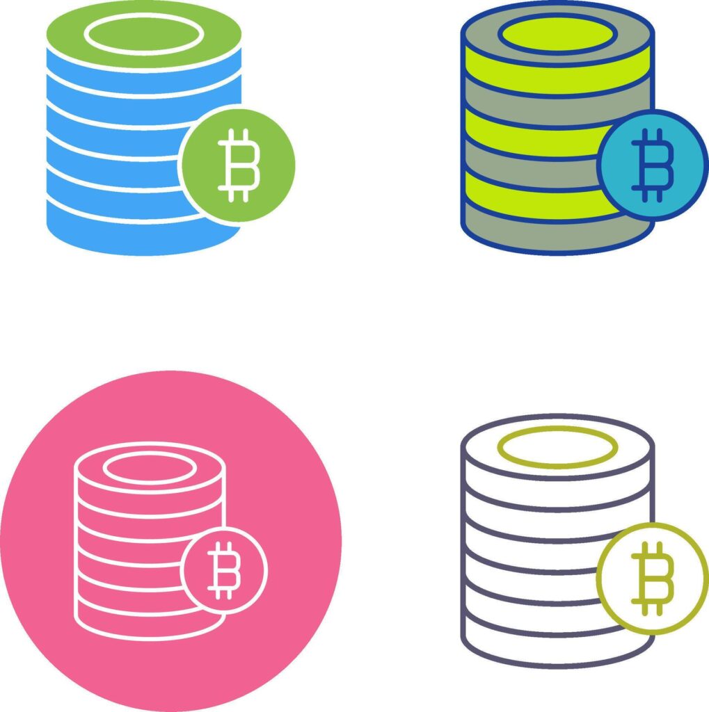 Coins Icon Design Stock Free