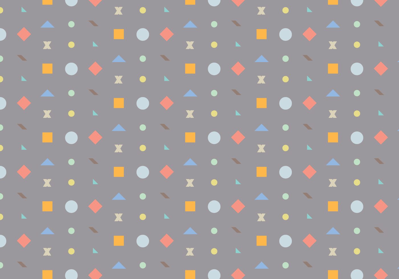 Geometric Shape Pattern Free Vector and Free SVG