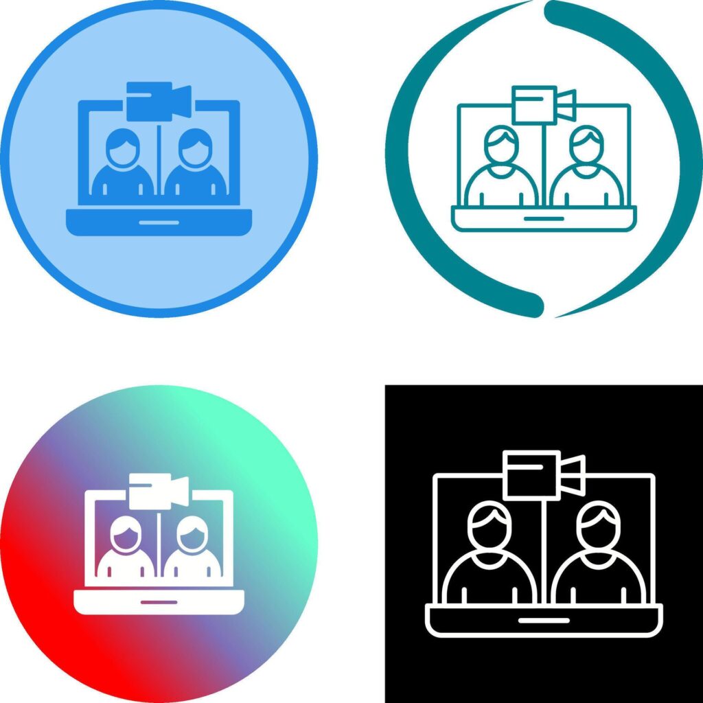 Conference Icon Design Stock Free