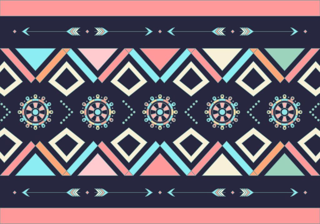 Gipsy Pattern Free Vector and Free SVG