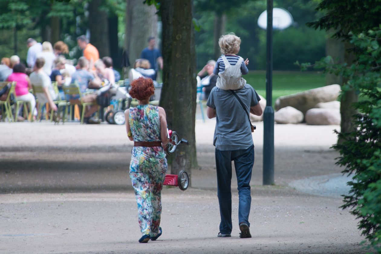 Family in the park Stock Free