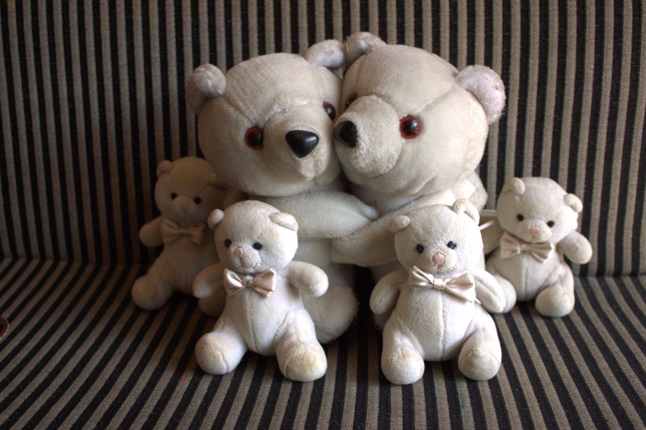 Teddy Bear Happy Family Stock Free