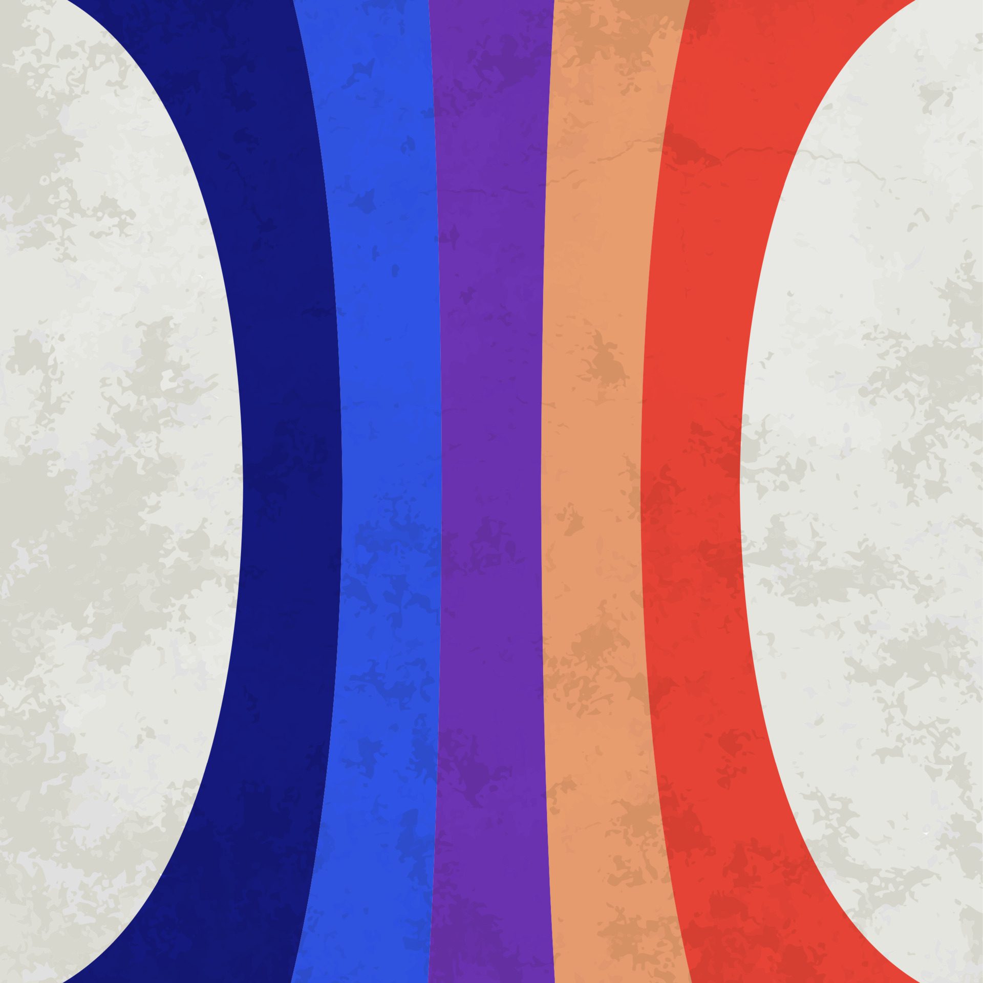 Colorful vintage striped vector background Free Vector