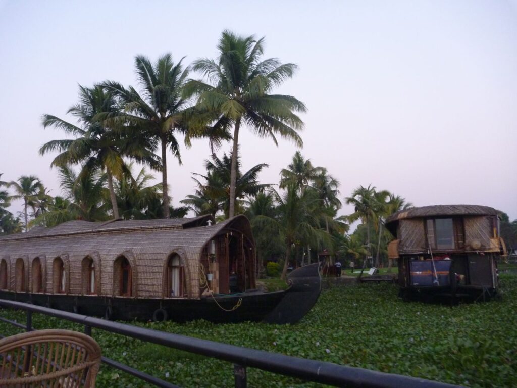 Houseboats In Kerala Stock Free