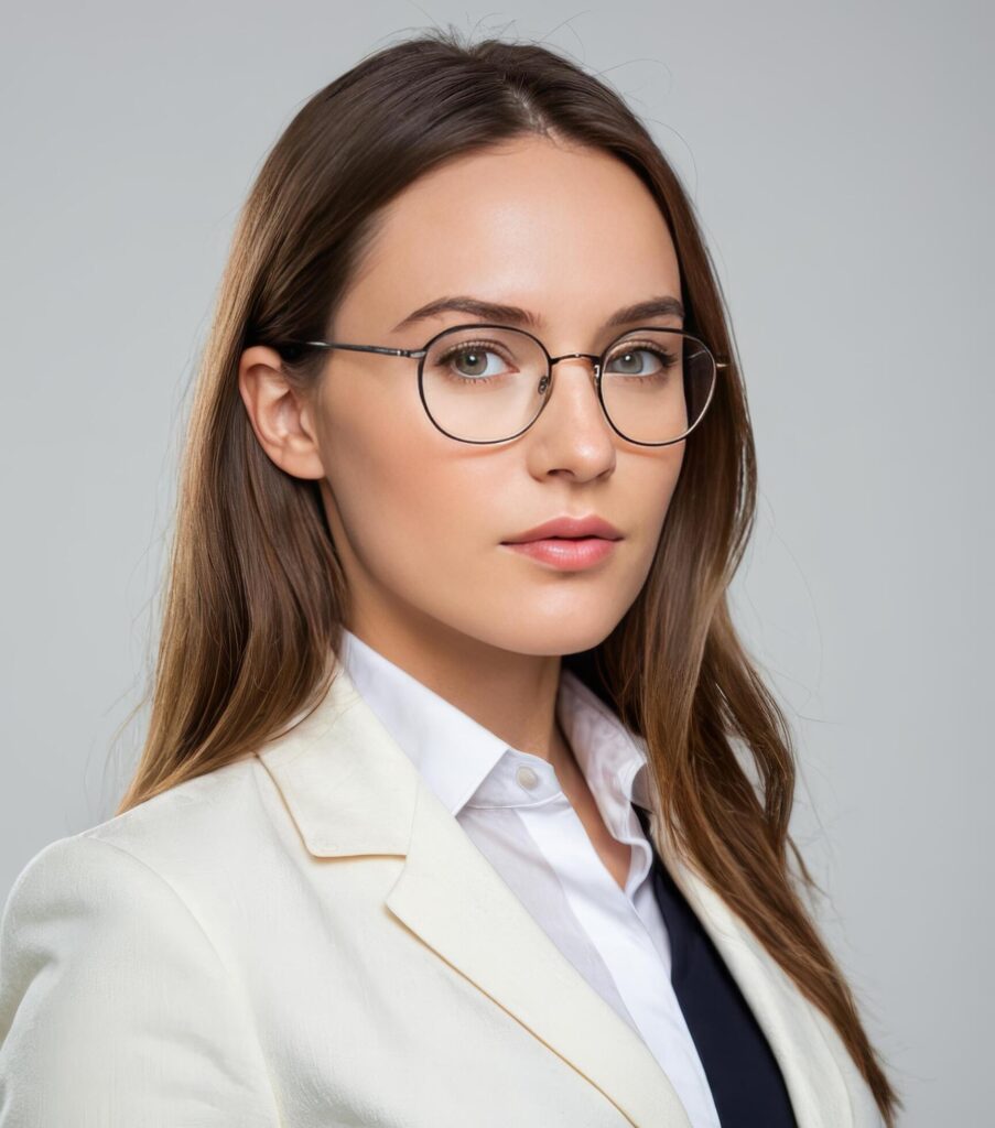 Professional Business Woman wearing blazzer and spectacles Stock Free