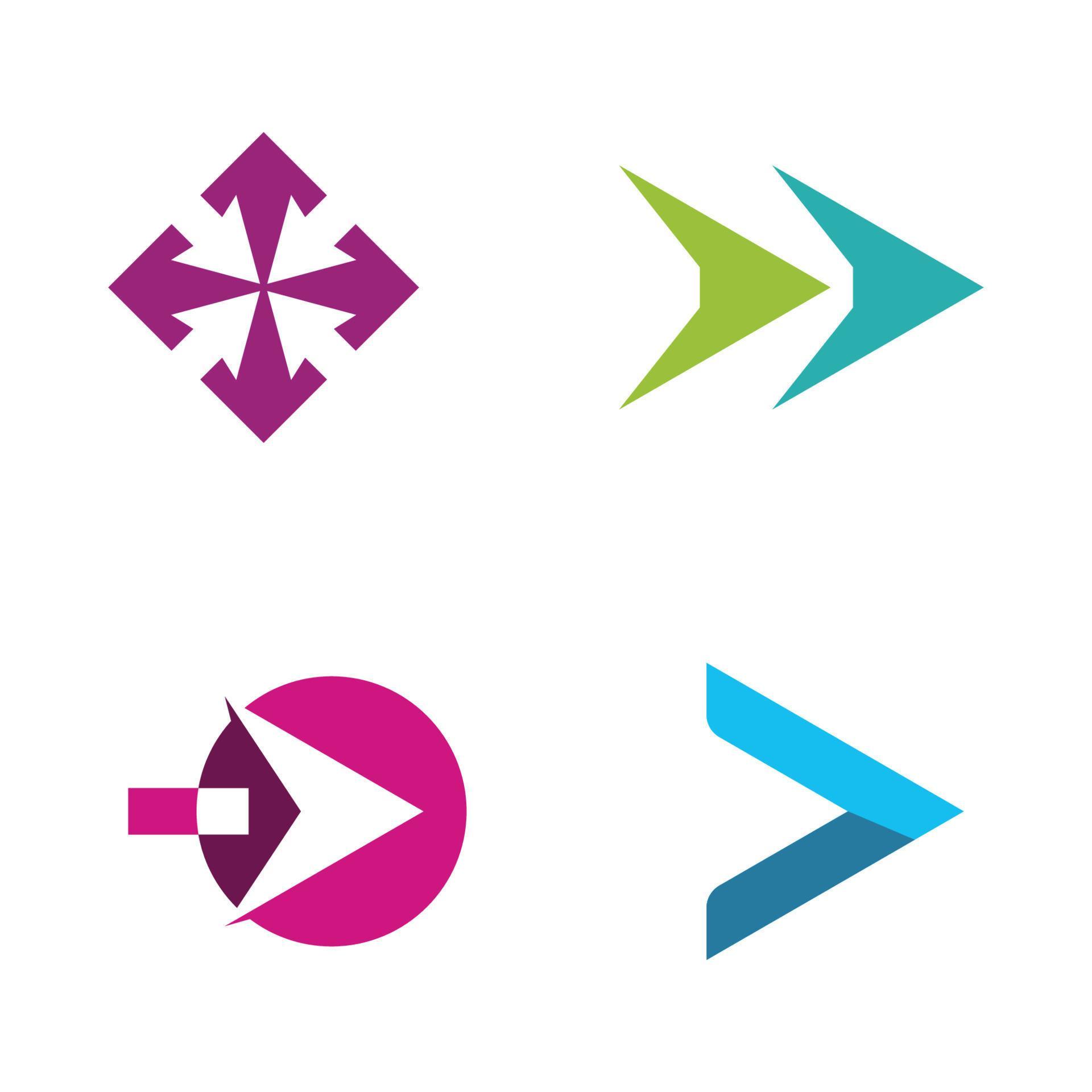 Arrow vector illustration icon Stock Free