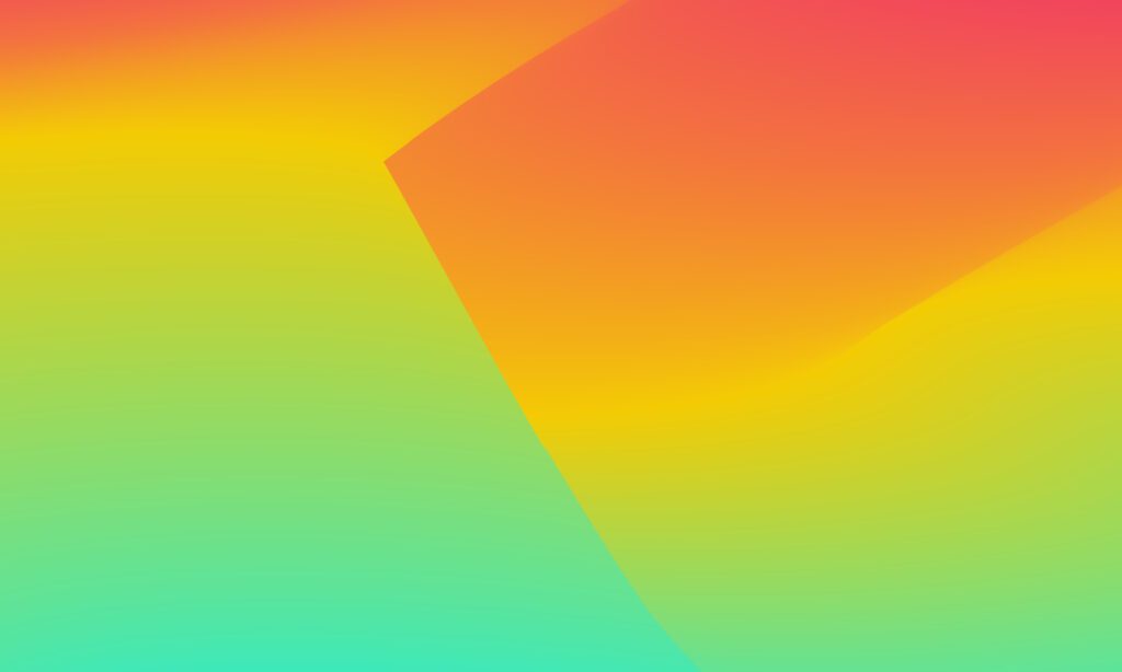 beautiful colorful gradient background. combination of bright colors. soft and smooth texture. used for background Free Vector