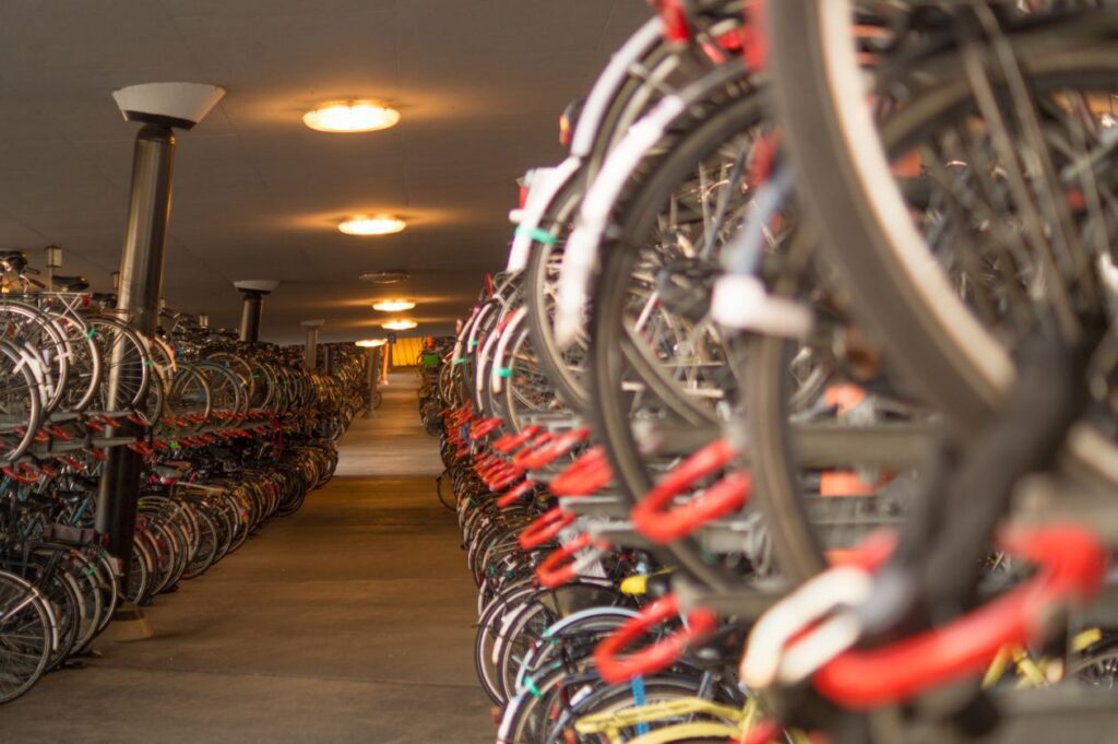 Bicycle parking Stock Free