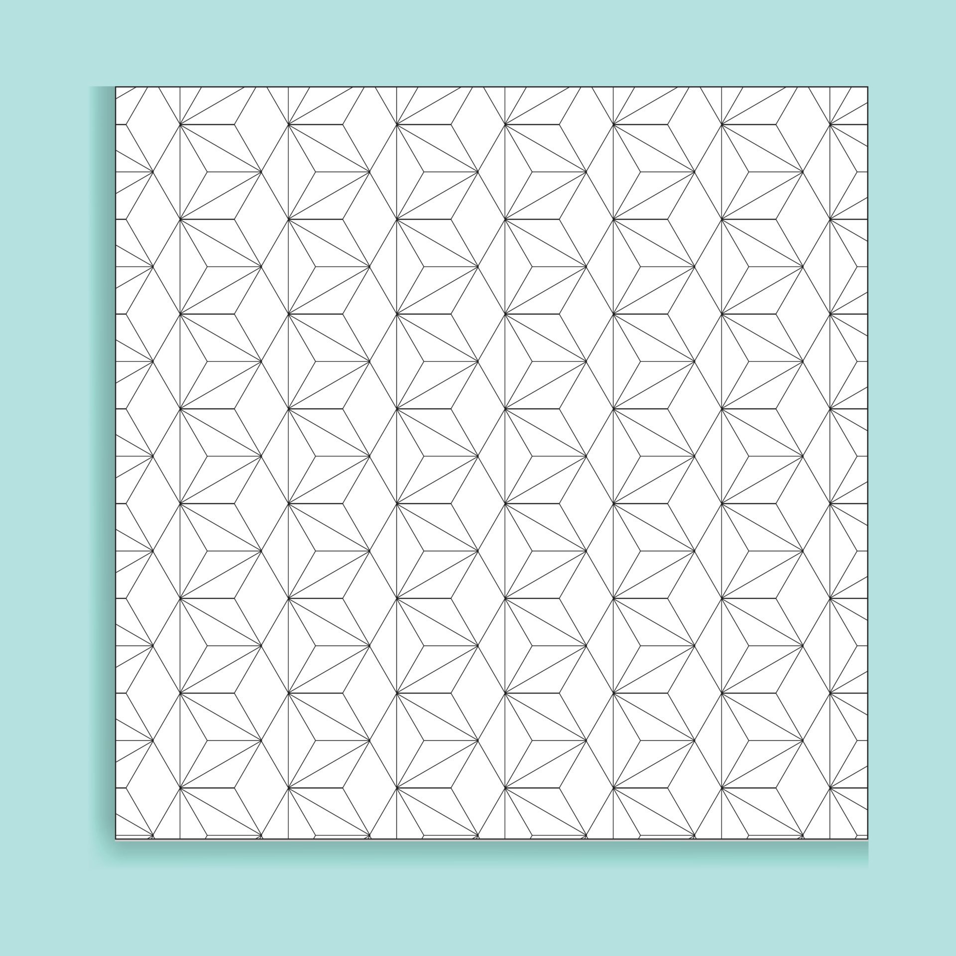 Seamless abstract geometric chains pattern. Vector Illustration. Free Vector