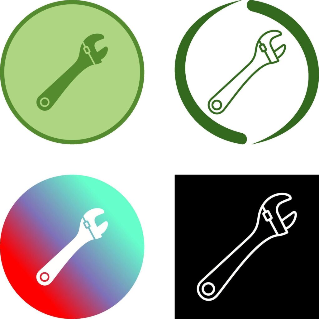 Wrench Icon Design Stock Free