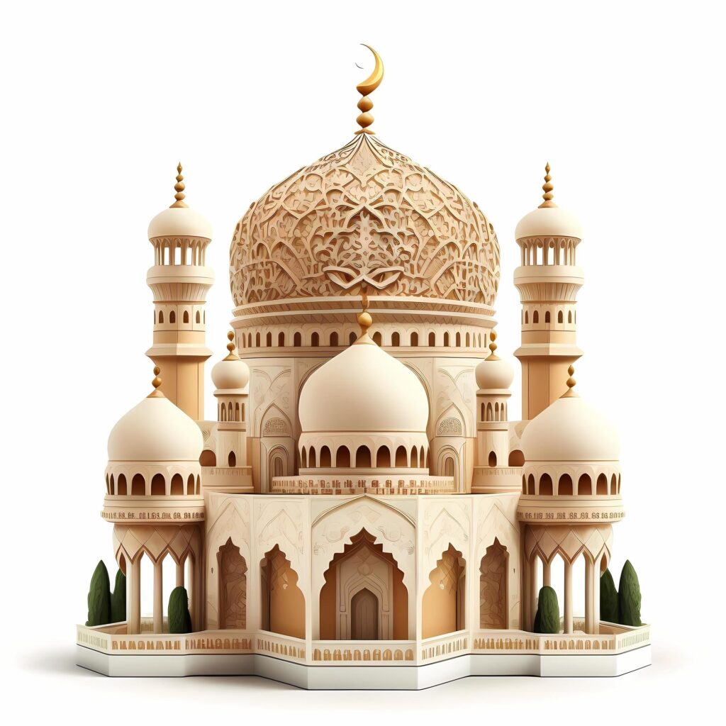 mosque AI Generated Stock Free