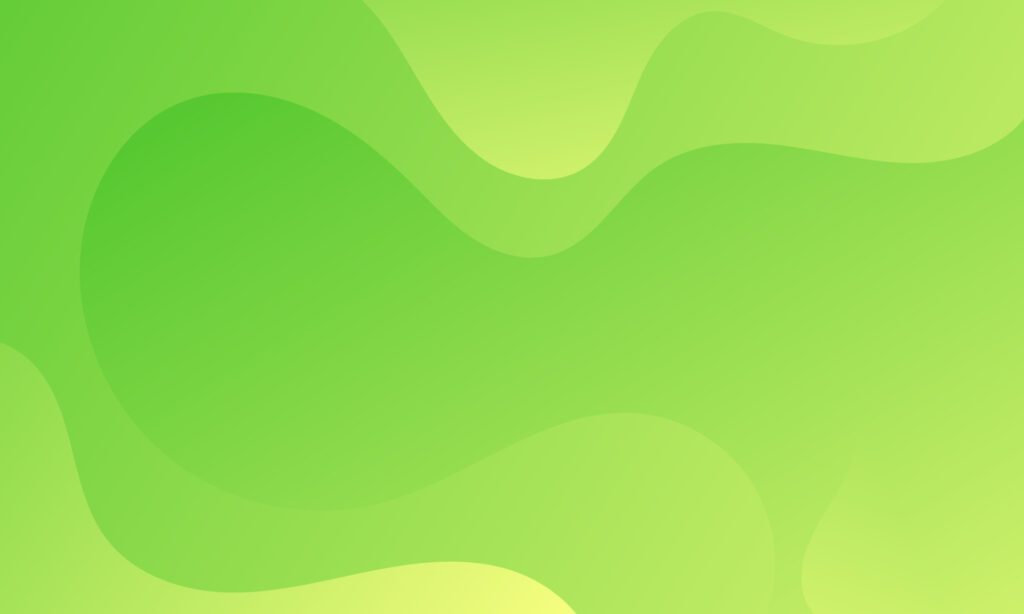 Abstract Green Fluid Wave Background Free Vector