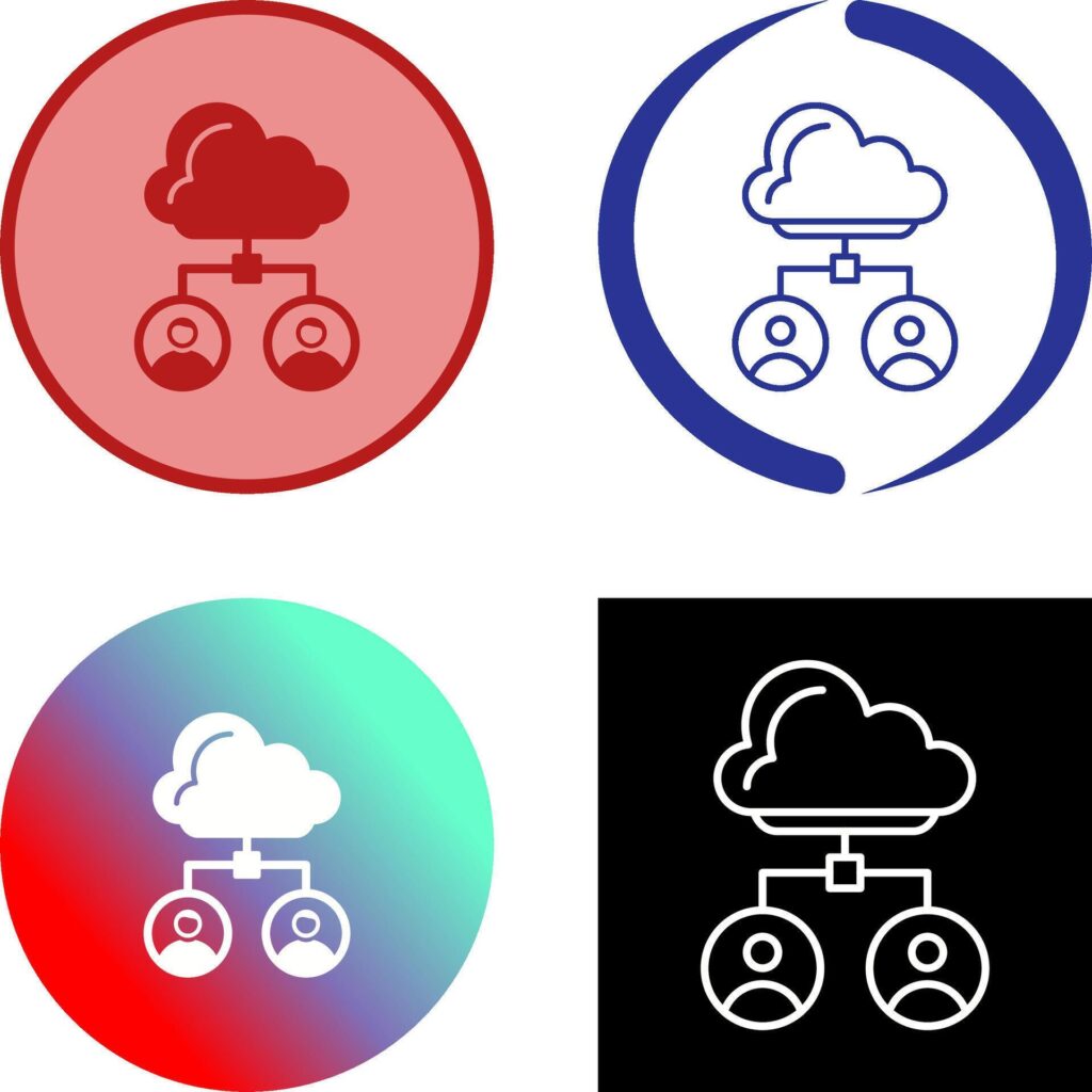 Cloud Icon Design Stock Free