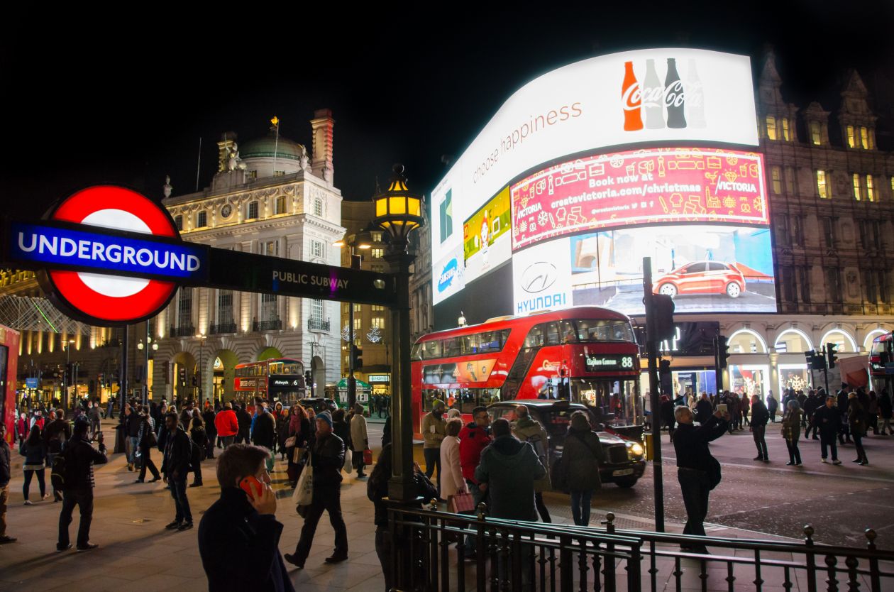 Picadilly circus Stock Free