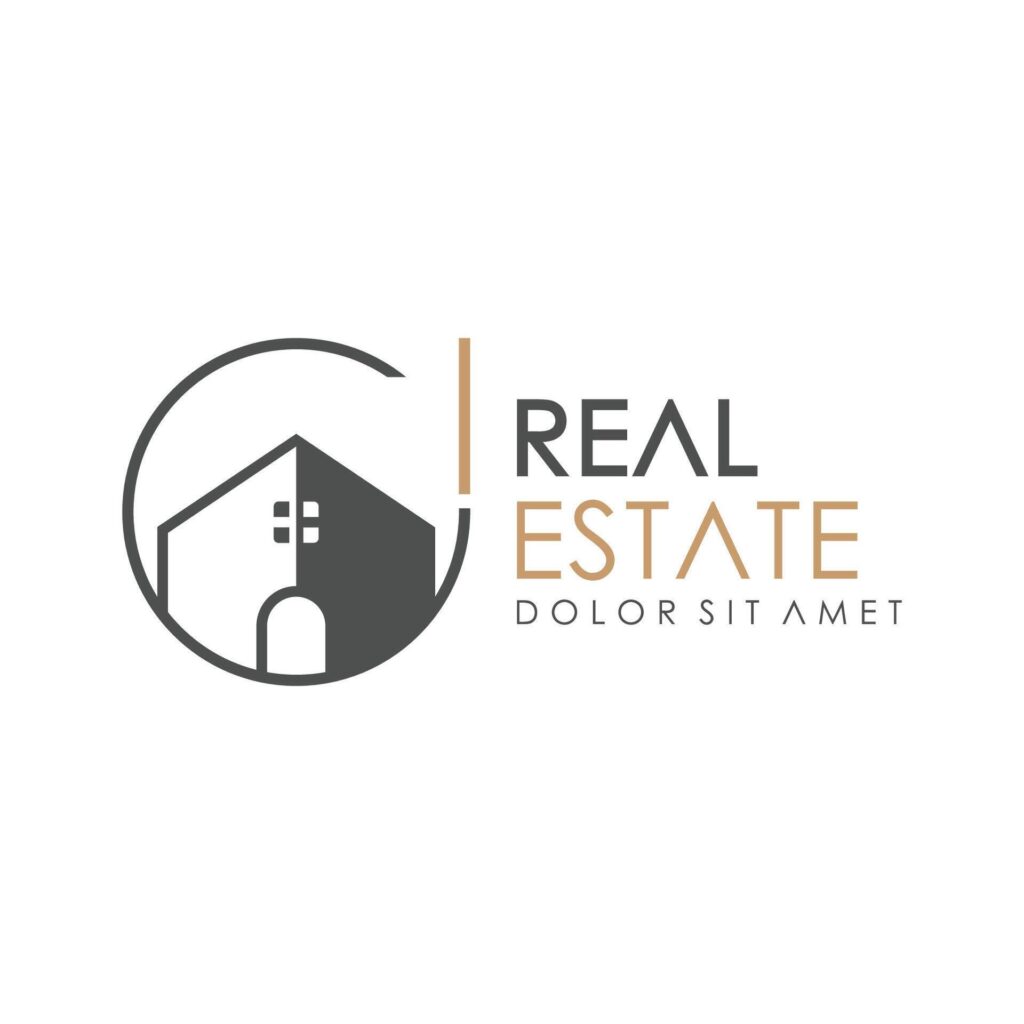 Real Estate Line Icon Stock Free