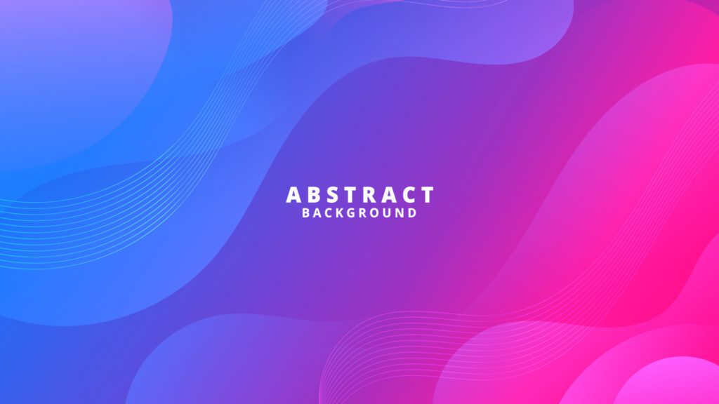 Abstract Colorful Fluid Wave Background Free Vector