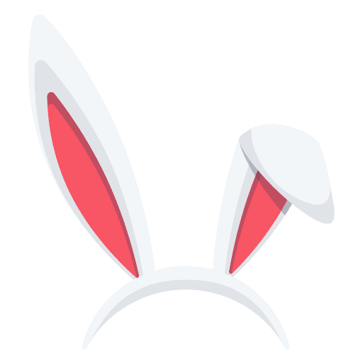 Animal, ears, hat sticker