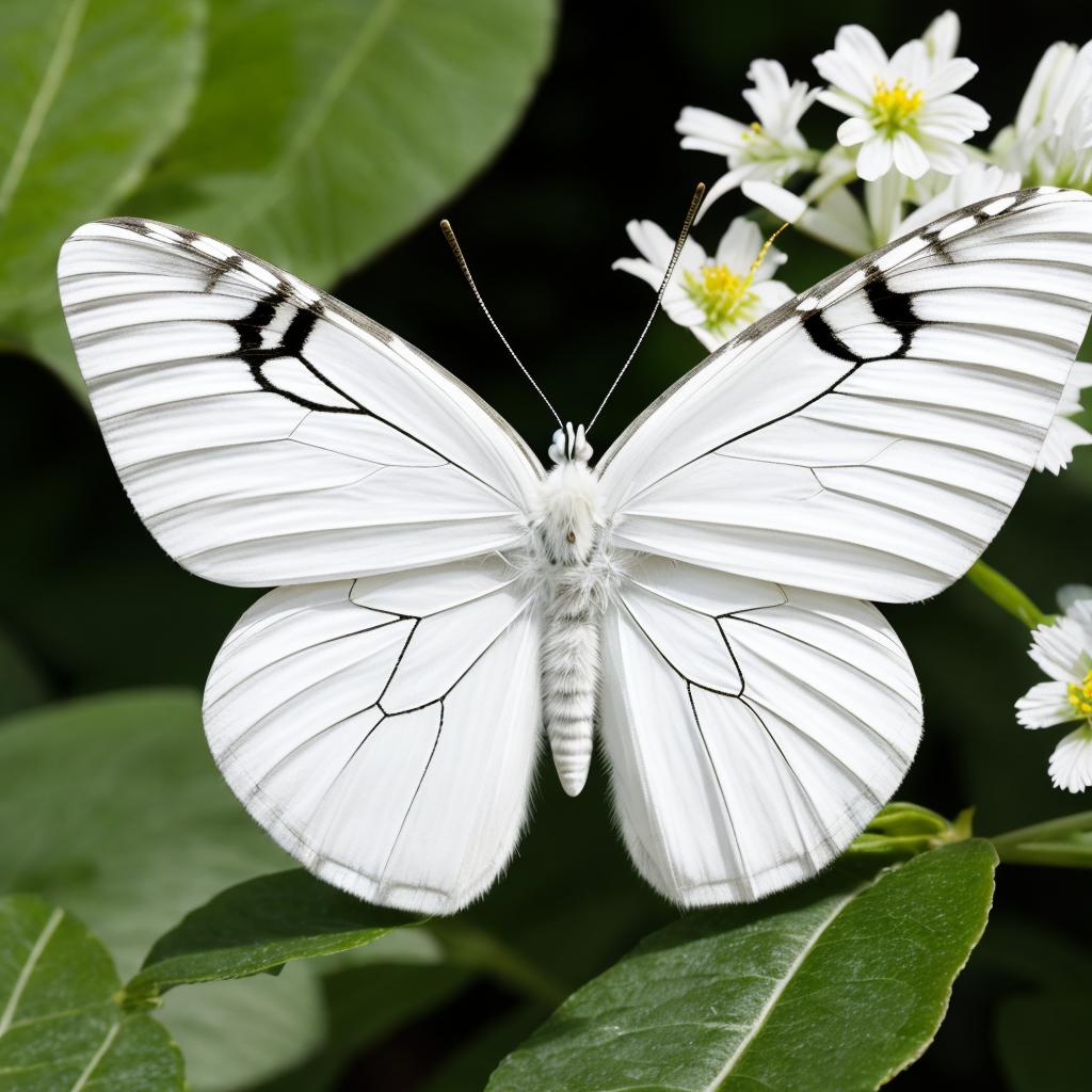 Light butterfly white butterfly by @ai_generated