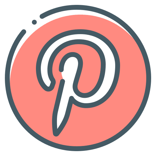 Logo, pin, pinterest icon