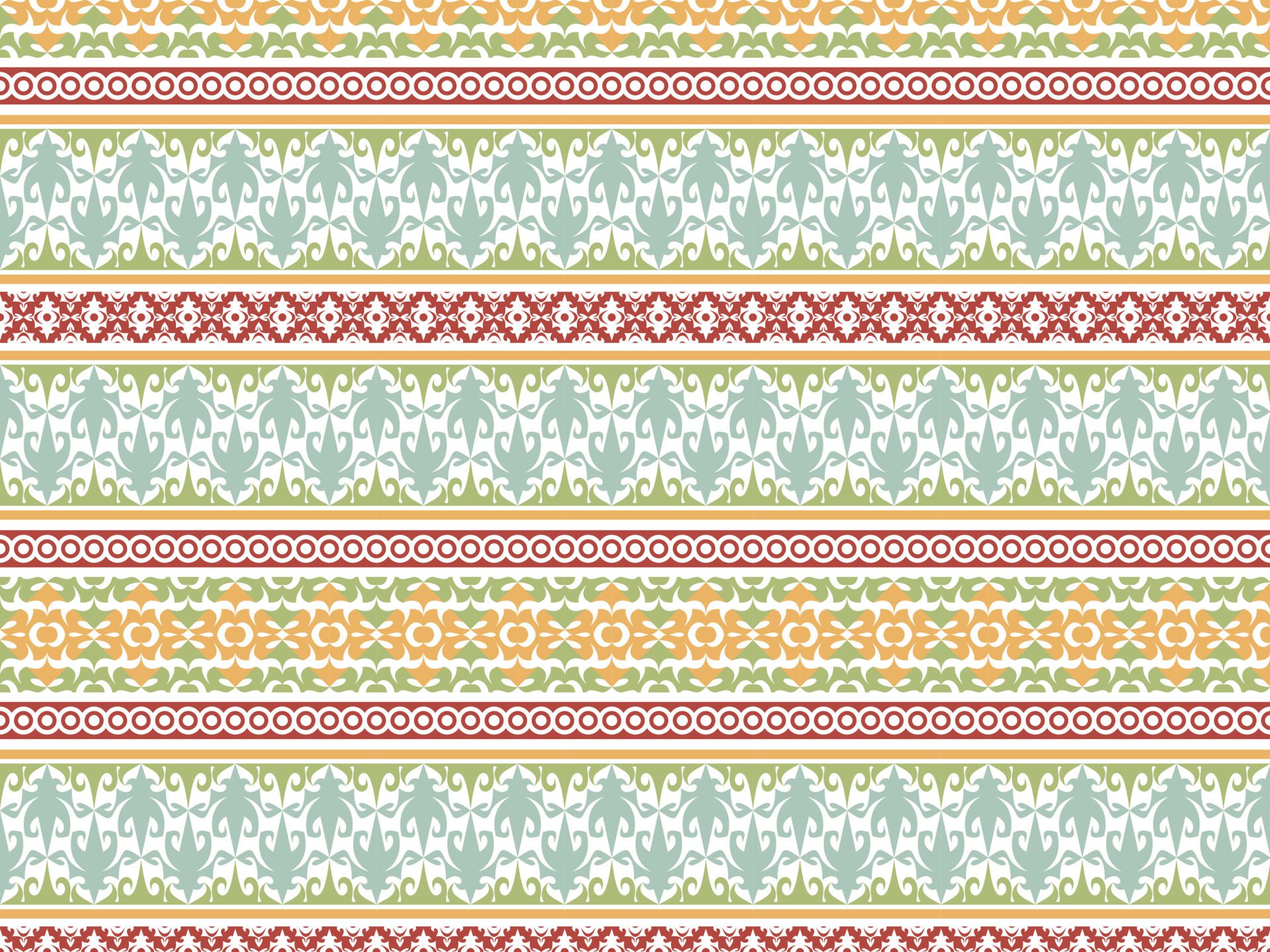 elegant ethnic pattern background Free Vector