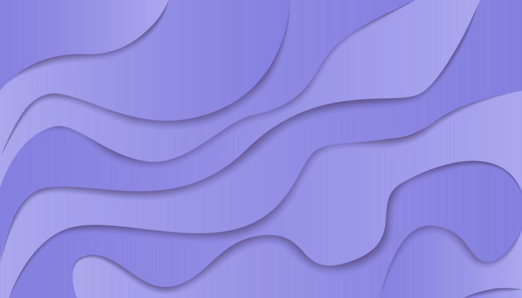 Very peri violet paper cut background Free Vector