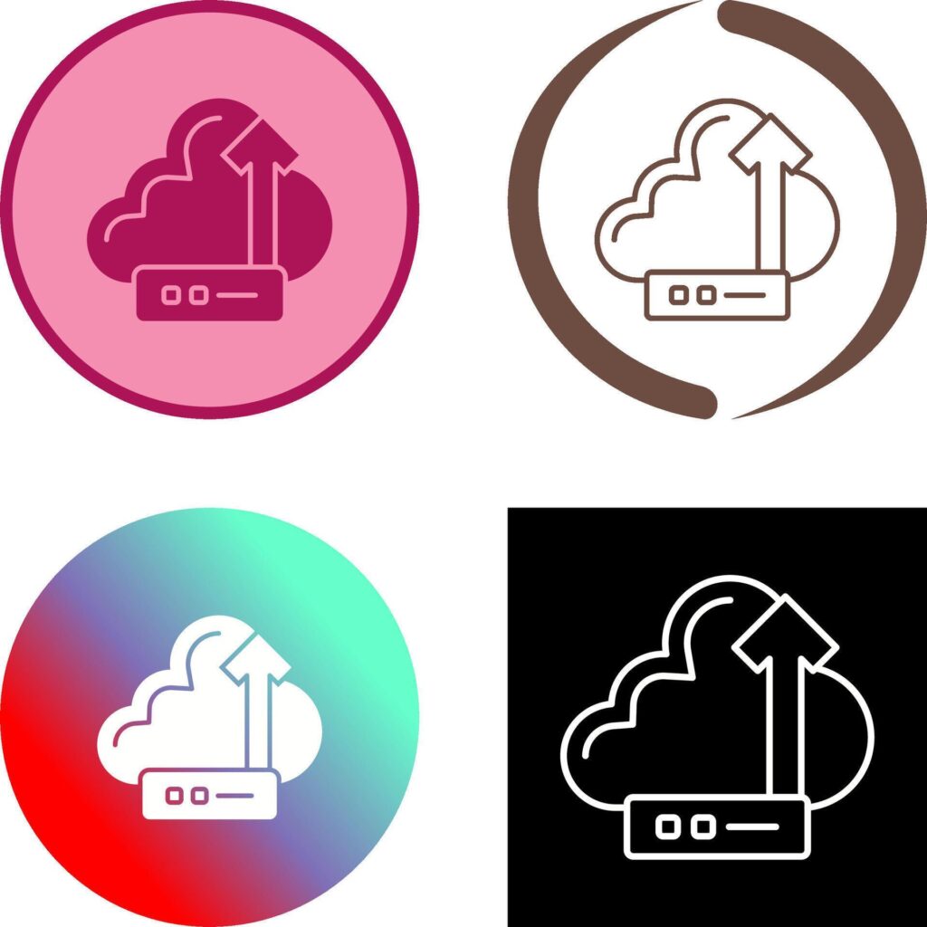 Cloud Icon Design Stock Free