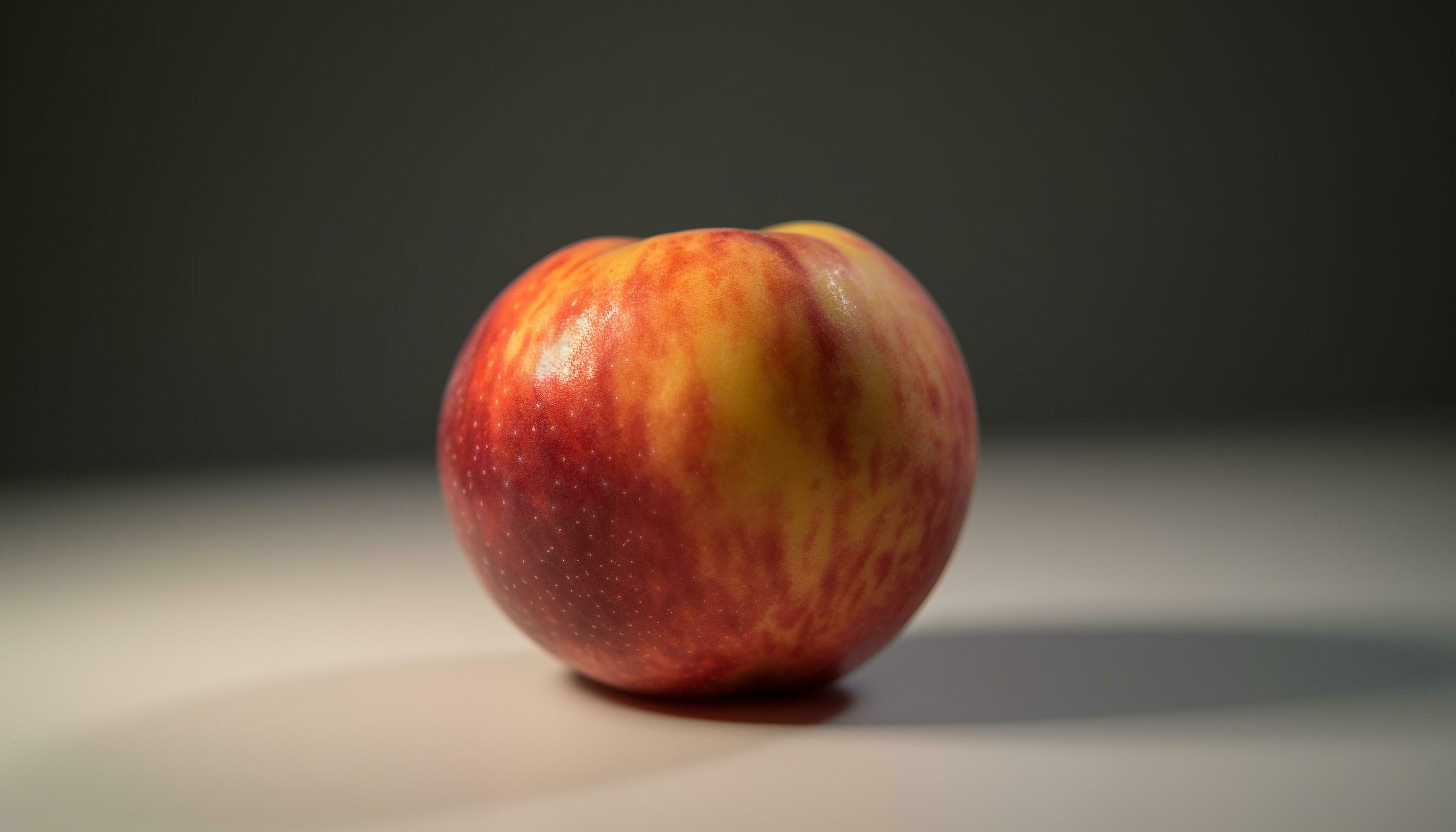 Juicy ripe apple, a healthy snack for a fresh lifestyle generated by AI Stock Free