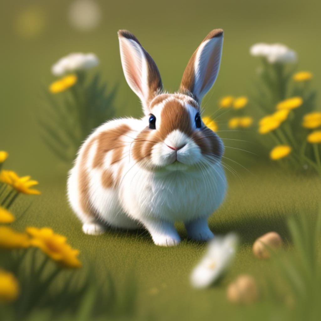 A little bunny hopping by @ai_generated