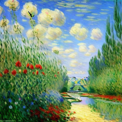 Background, background, by monet, by @ai_generated