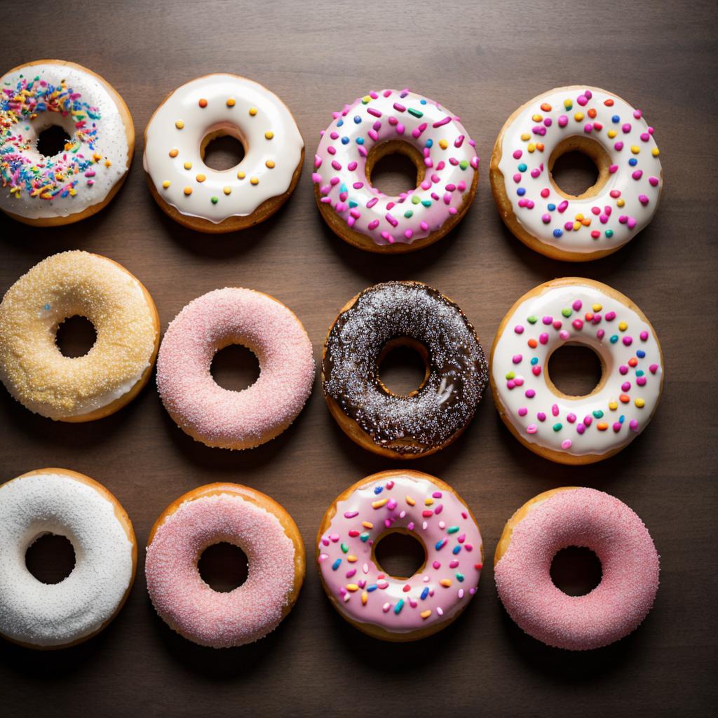 Donuts by @requisitethread by @ai_generated