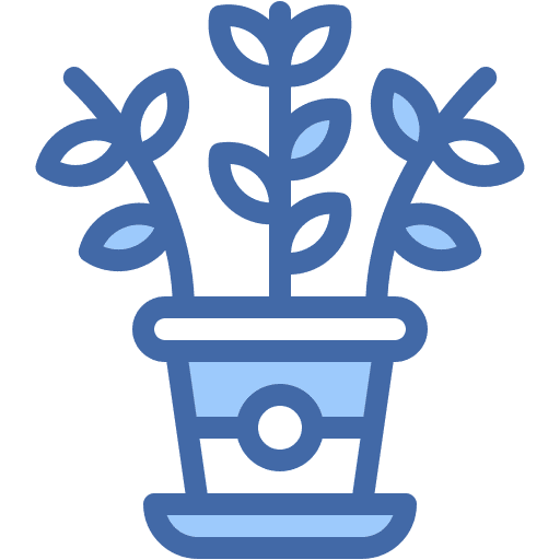 Zz, plant, indoor icon