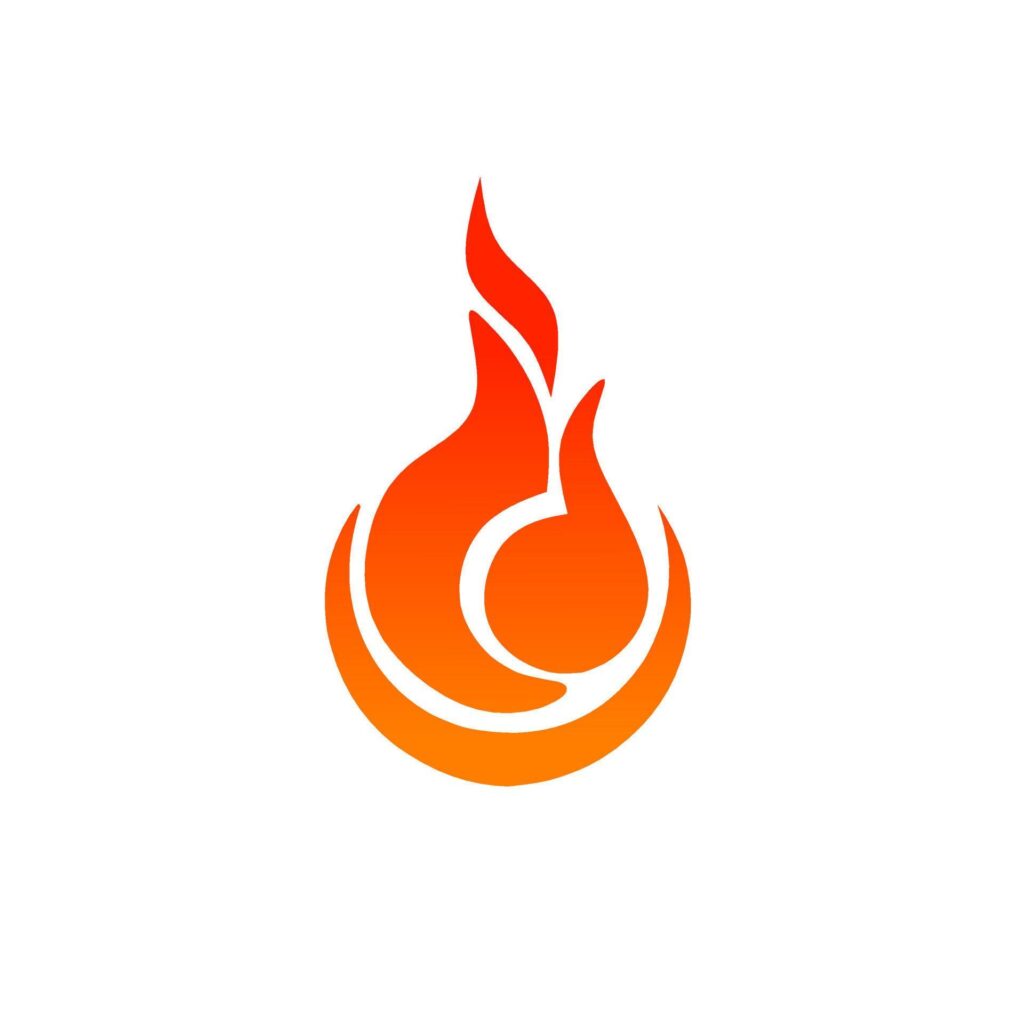 fireball logo, fire logo, vector graphic illustration Stock Free and Free SVG