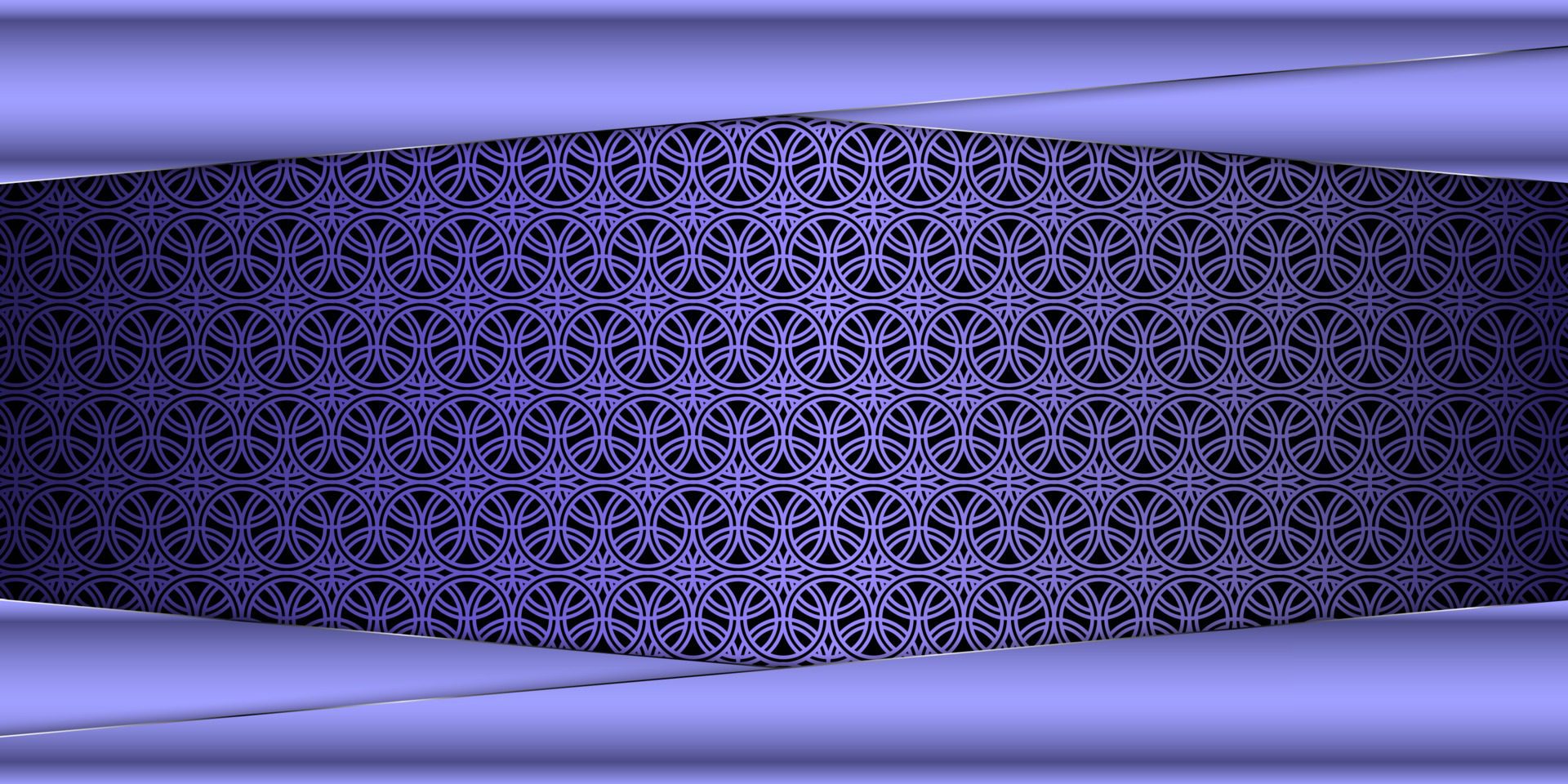 Art deco patterns traditional background luxury of purple Free Vector