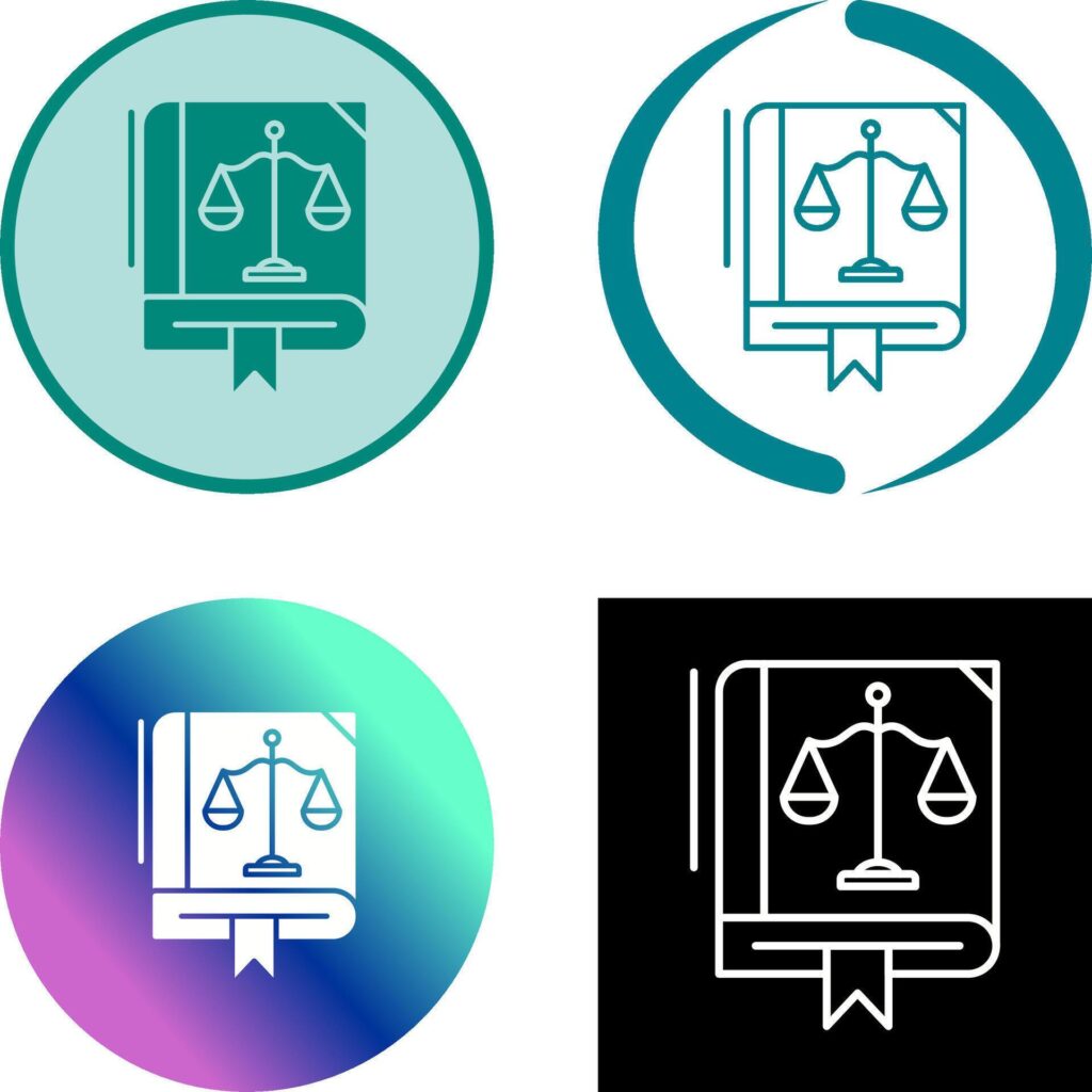 Law Icon Design Stock Free