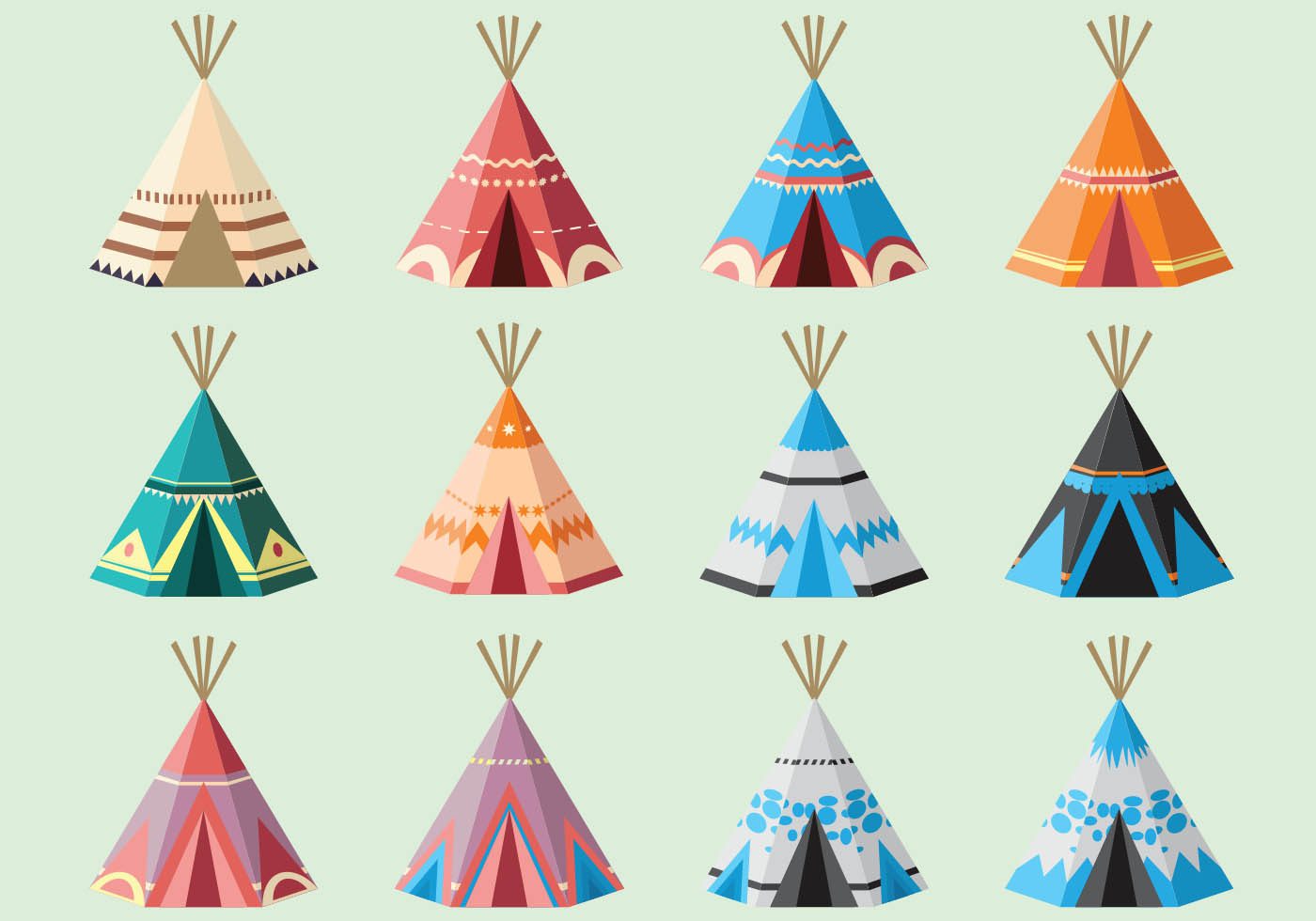 Tipi Vector Free Vector and Free SVG