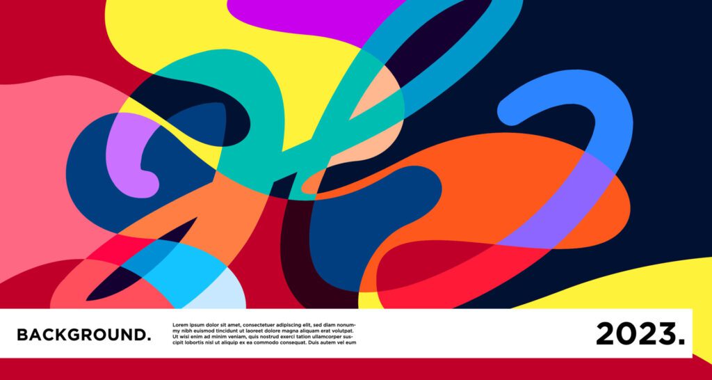 Vector colorful abstract psychedelic liquid and fluid background pattern Free Vector