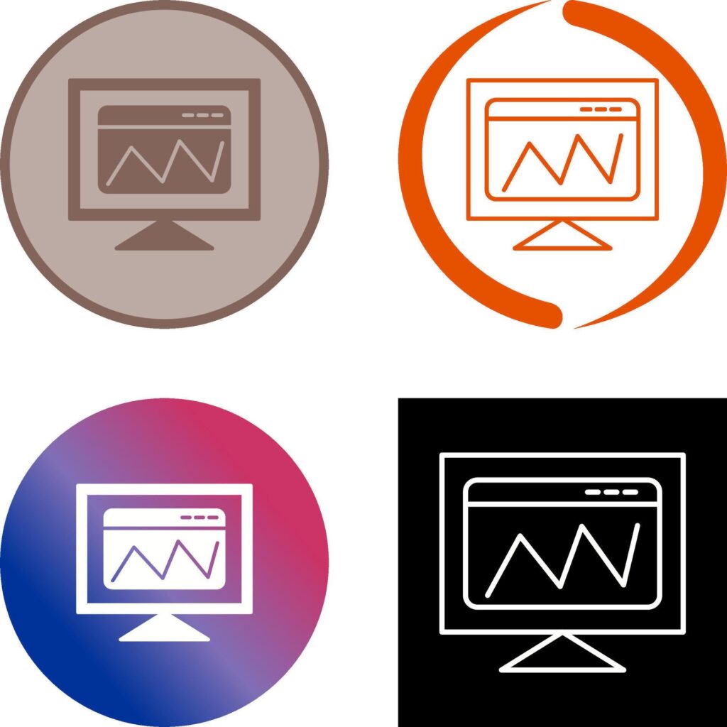 Web Analysis Icon Design Stock Free