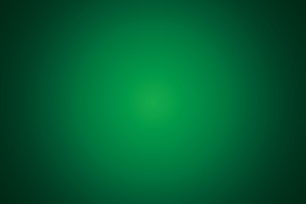 Abstract gradient background with green color, spotlight pattern. Vector illustration. Free Vector