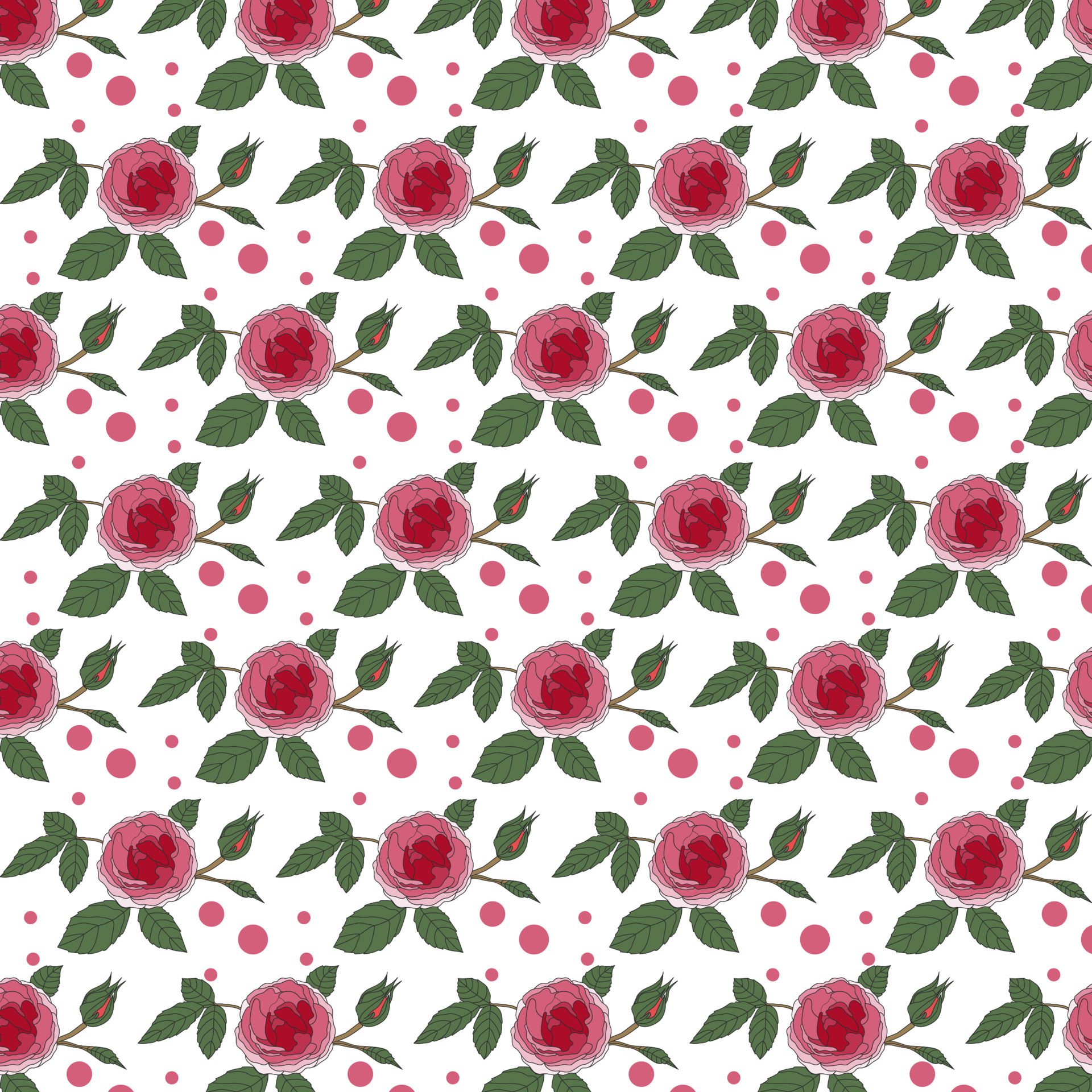 Floral seamless pattern tropical leaves with shapes design Free Vector