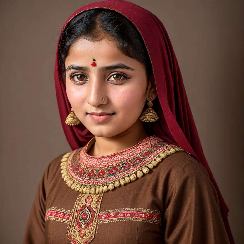 A girl from Afghanistan by @ai_generated